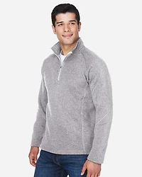 Pull polaire Bristol unisexe à fermeture quart de tour