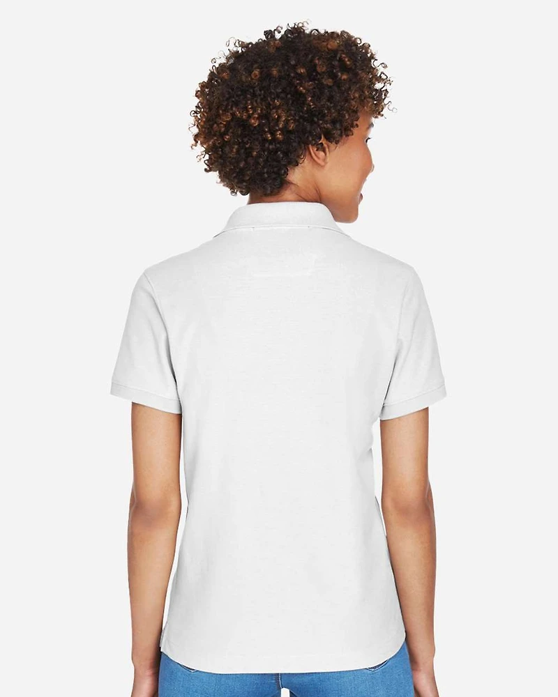 Polo Piqué en Pima pour Femme
