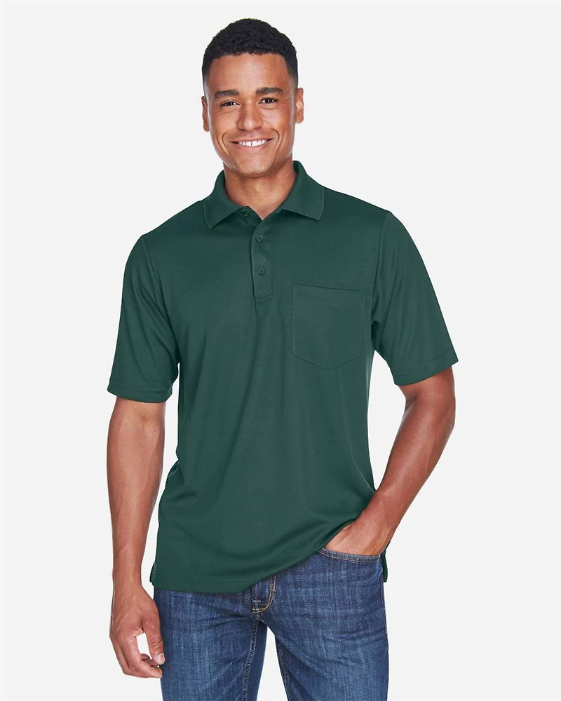 Men's Origin Performance Piqué Polo with Pocket | T-Shirt Time