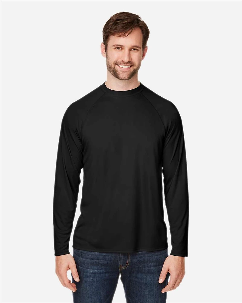Unisex Ultra UVP™ Marina Raglan Long Sleeve T-Shirt | Time