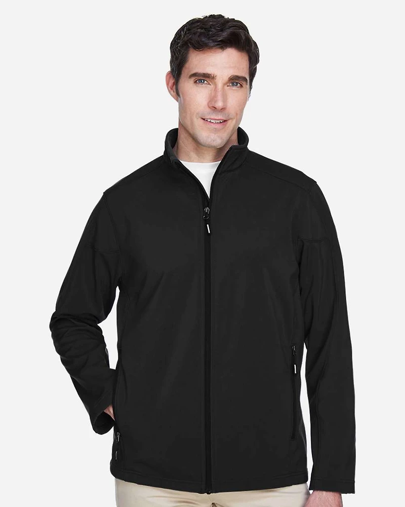 Men's Cruise Two-Layer Fleece Bonded Soft Shell Jacket | T-Shirt Time