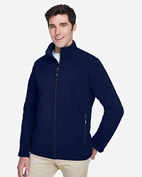 Men's Cruise Two-Layer Fleece Bonded Soft Shell Jacket | T-Shirt Time