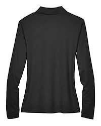 Women's Pinnacle Performance Long Sleeve Piqué Polo | T-Shirt Time