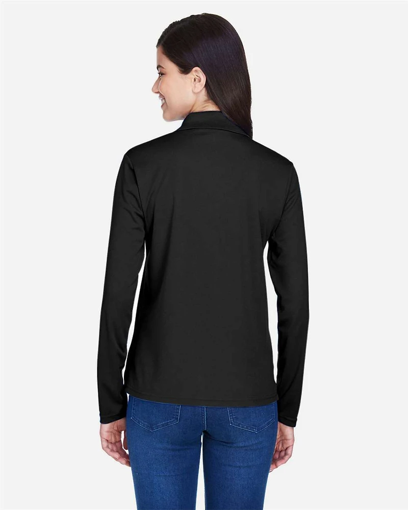 Women's Pinnacle Performance Long Sleeve Piqué Polo | T-Shirt Time