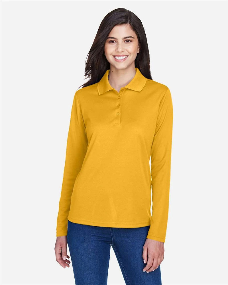 Women’s Pinnacle Performance Long Sleeve Piqué Polo