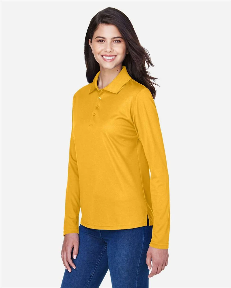 Women’s Pinnacle Performance Long Sleeve Piqué Polo