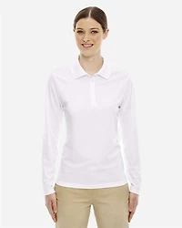 Polo Piqué à Manches Longues Performance Pinnacle pour Femme