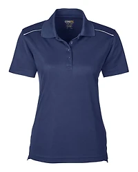 Women’s Radiant Performance Piqué Polo with Reflective Piping