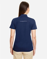 Women’s Radiant Performance Piqué Polo with Reflective Piping