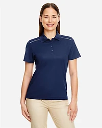 Women’s Radiant Performance Piqué Polo with Reflective Piping