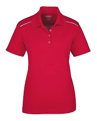 Polo Performance Piqué Radiant pour Femme avec Passepoil Réfléchissant | T-Shirt Time