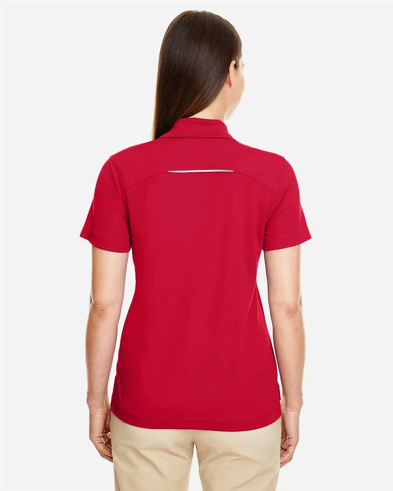 Polo Performance Piqué Radiant pour Femme avec Passepoil Réfléchissant | T-Shirt Time