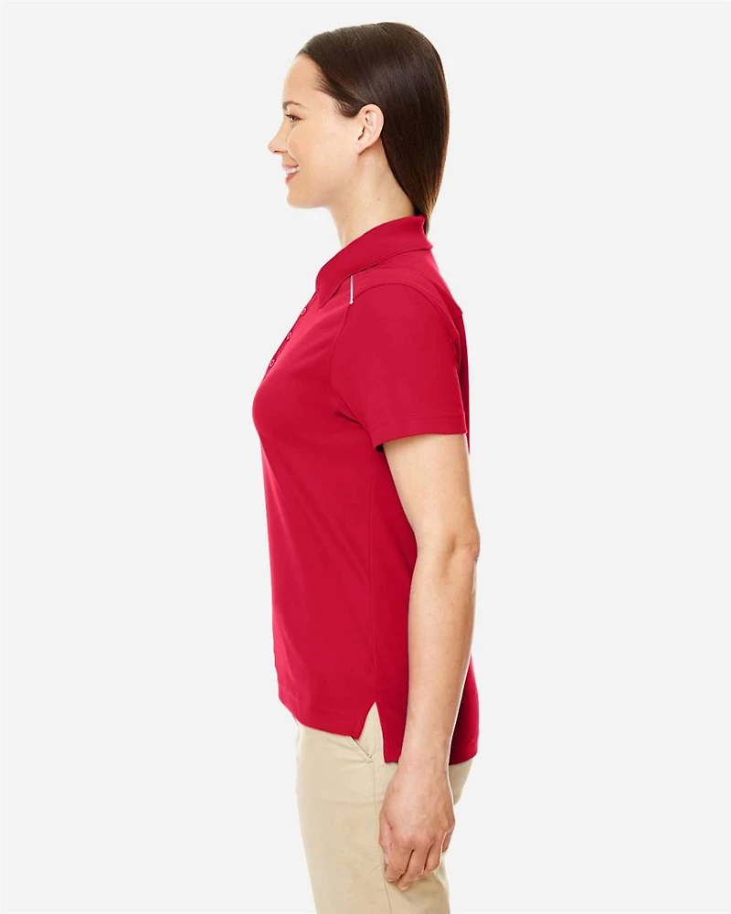 Polo Performance Piqué Radiant pour Femme avec Passepoil Réfléchissant | T-Shirt Time
