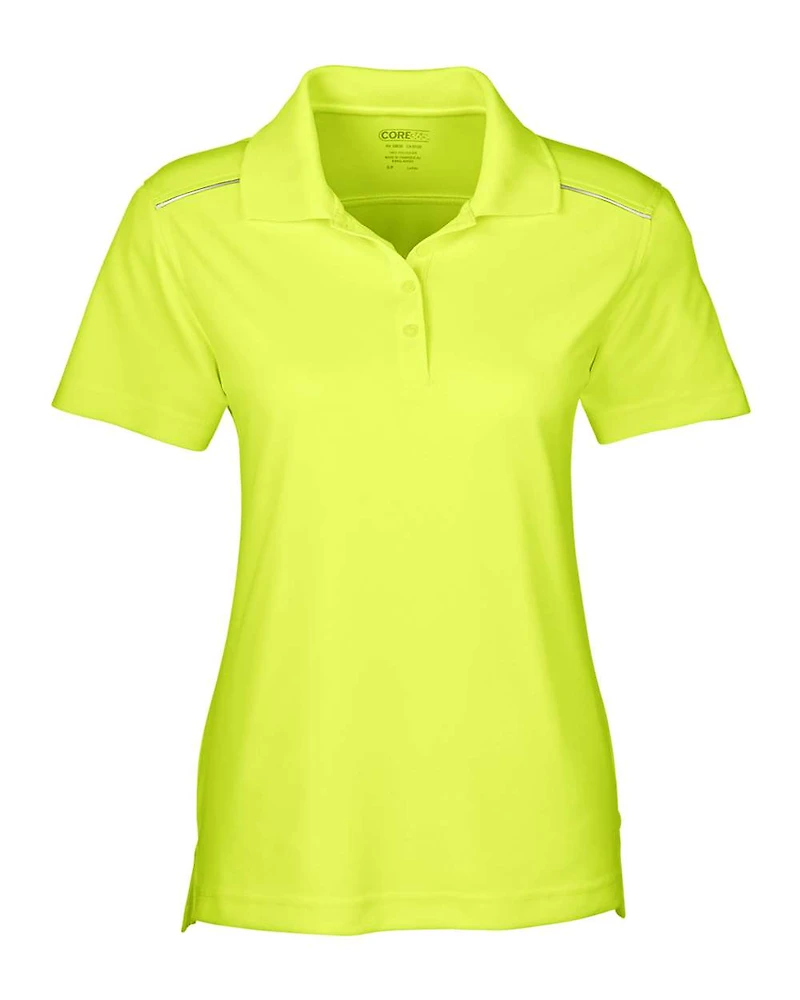 Women’s Radiant Performance Piqué Polo with Reflective Piping