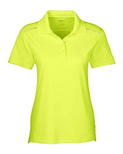 Women’s Radiant Performance Piqué Polo with Reflective Piping