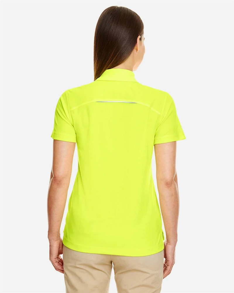 Women’s Radiant Performance Piqué Polo with Reflective Piping