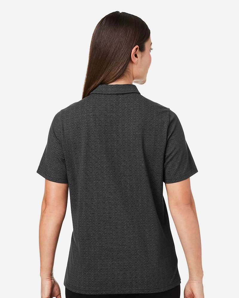 Women's Crownlux Performance® Geo Polo | T-Shirt Time