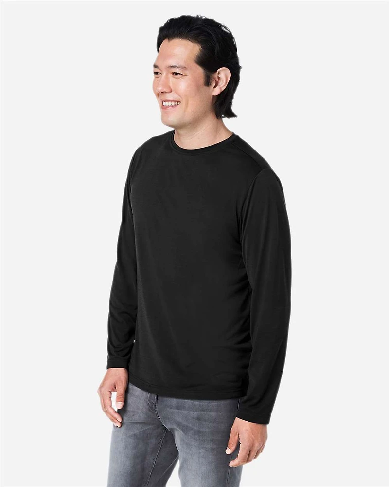 Unisex Fusion ChromaSoft™ Performance Long Sleeve T-Shirt | Time