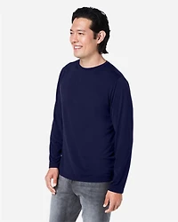 Unisex Fusion ChromaSoft™ Performance Long Sleeve T-Shirt | Time