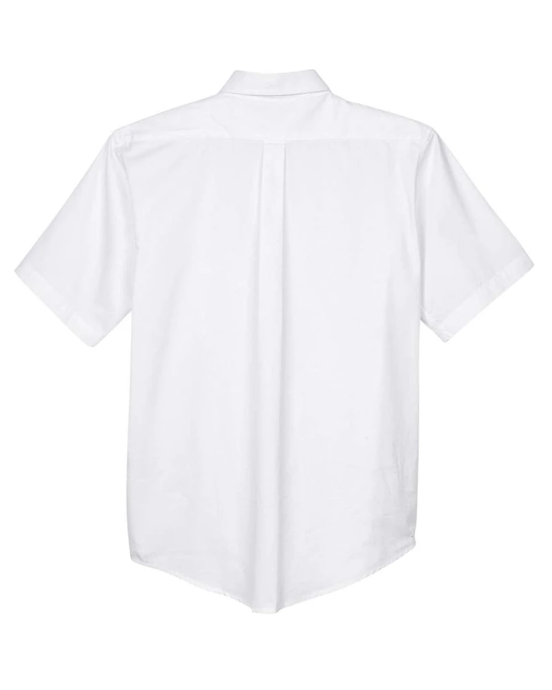 Men's Optimum Short Sleeve Twill Dress Shirt | T-Shirt Time