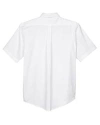 Men's Optimum Short Sleeve Twill Dress Shirt | T-Shirt Time