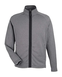 Men's Venture Heathered Stripe Full-Zip Jacket | T-Shirt Time