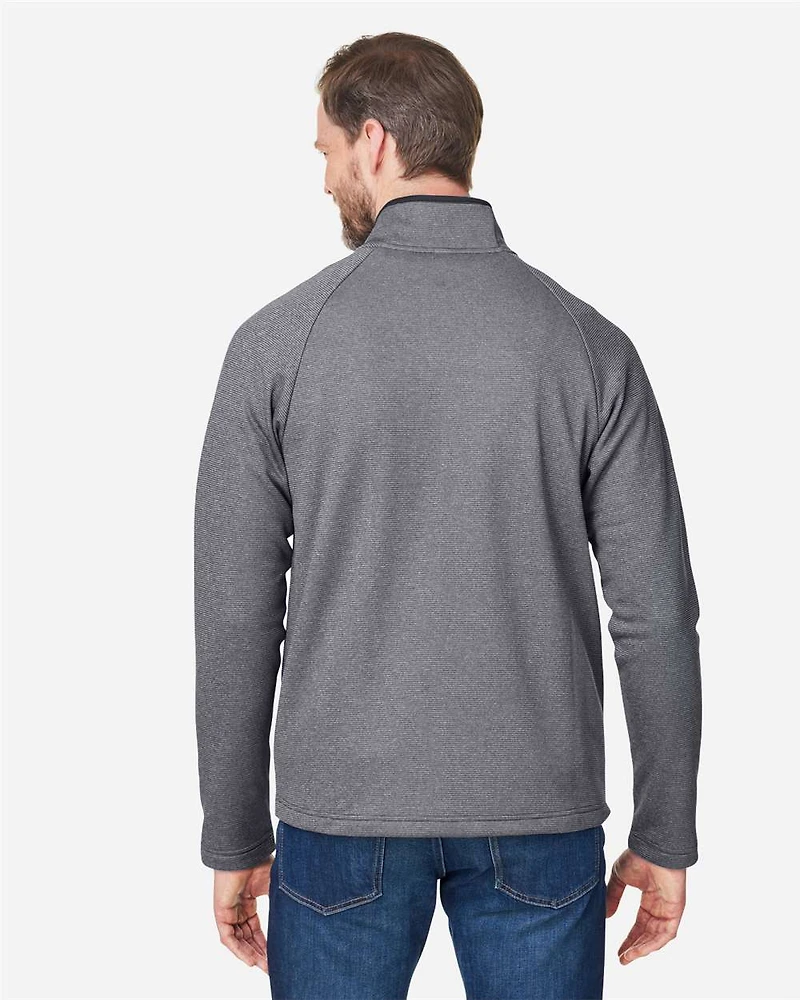 Men's Venture Heathered Stripe Full-Zip Jacket | T-Shirt Time
