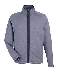 Men's Venture Heathered Stripe Full-Zip Jacket | T-Shirt Time