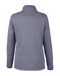 Women’s Venture Heathered Stripe Quarter-Zip Pullover