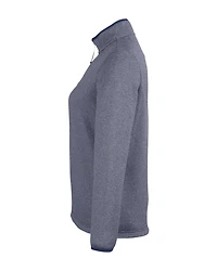 Women’s Venture Heathered Stripe Quarter-Zip Pullover