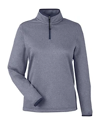 Women’s Venture Heathered Stripe Quarter-Zip Pullover