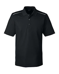 Men's Radiant Performance Piqué Polo with Reflective Piping | T-Shirt Time