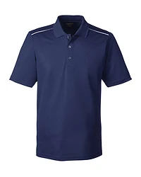 Men's Radiant Performance Piqué Polo with Reflective Piping | T-Shirt Time