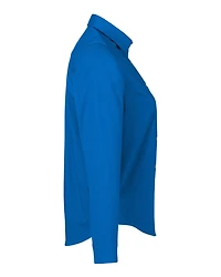 Women's CrownLux Performance® Spencer Poplin Dress Shirt | T-Shirt Time