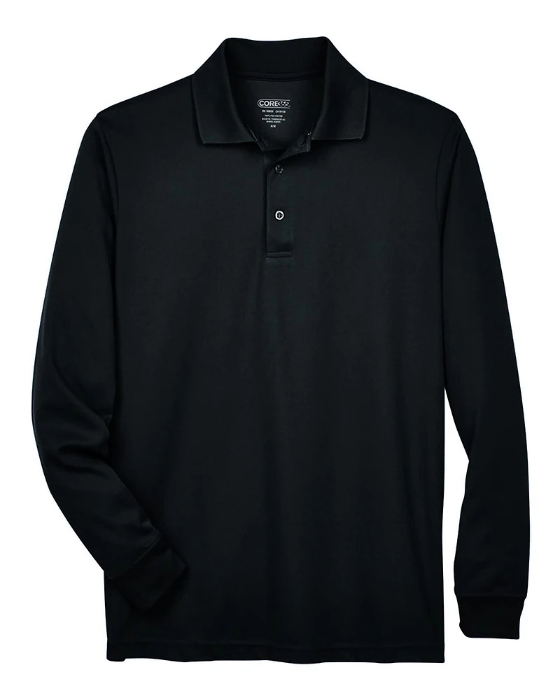Men's Tall Pinnacle Performance Long Sleeve Piqué Polo | T-Shirt Time