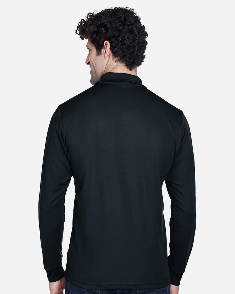 Men's Tall Pinnacle Performance Long Sleeve Piqué Polo | T-Shirt Time