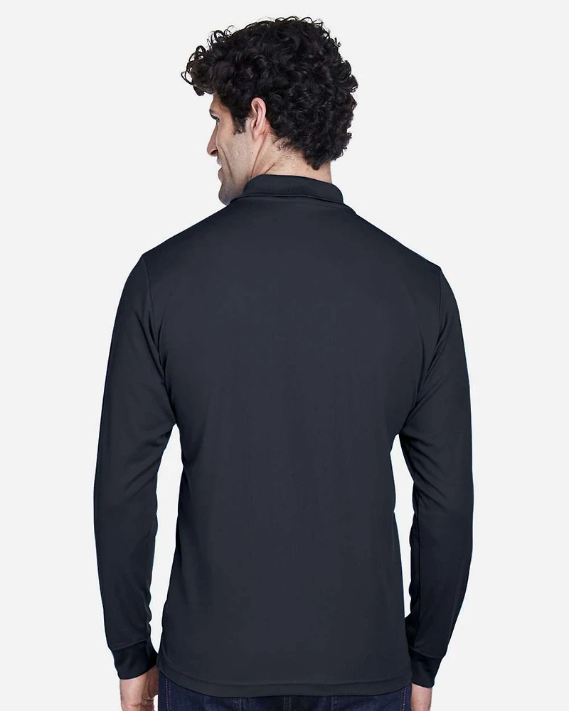 Polo Piqué à Manches Longues et Performance Pinnacle pour Hommes de grande taille