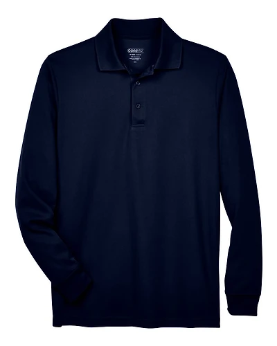 Men's Tall Pinnacle Performance Long Sleeve Piqué Polo | T-Shirt Time