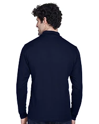 Men's Tall Pinnacle Performance Long Sleeve Piqué Polo | T-Shirt Time