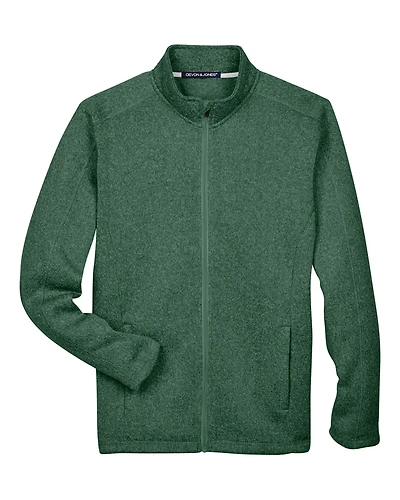 Men's Bristol Full-Zip Sweater Fleece Jacket | T-Shirt Time