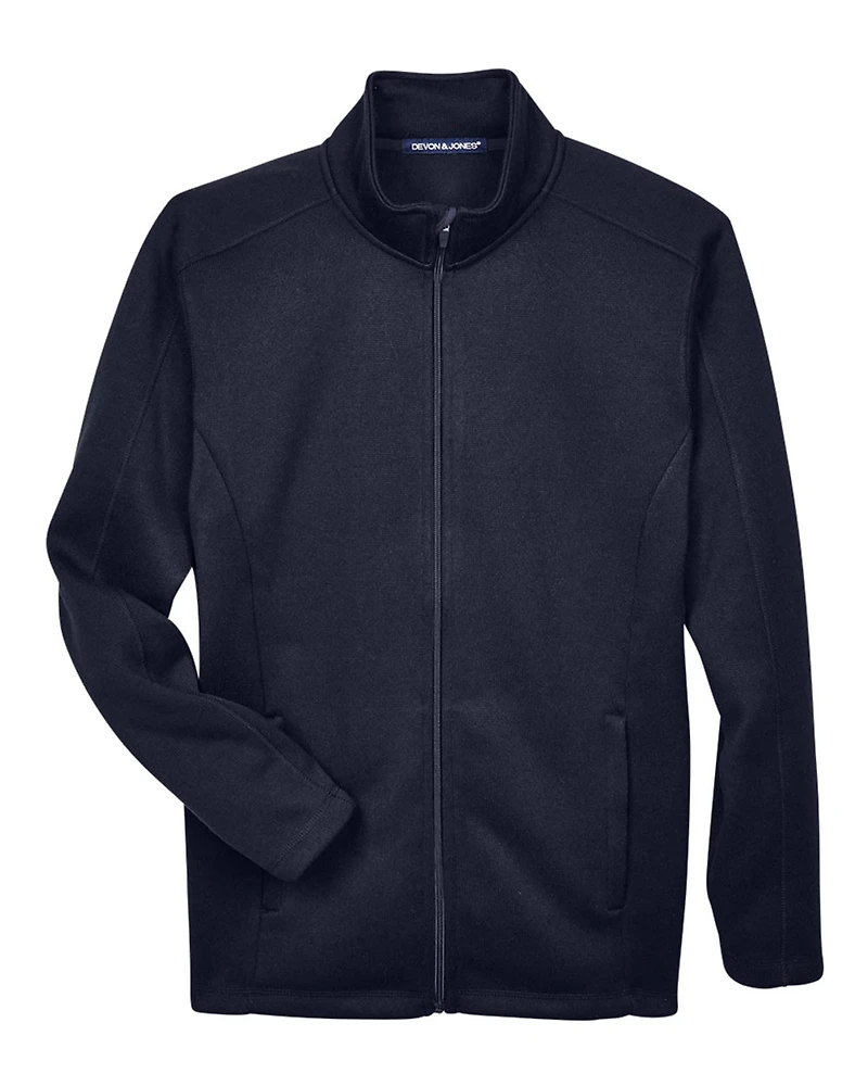 Men's Bristol Full-Zip Sweater Fleece Jacket | T-Shirt Time