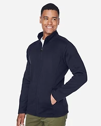 Men's Bristol Full-Zip Sweater Fleece Jacket | T-Shirt Time