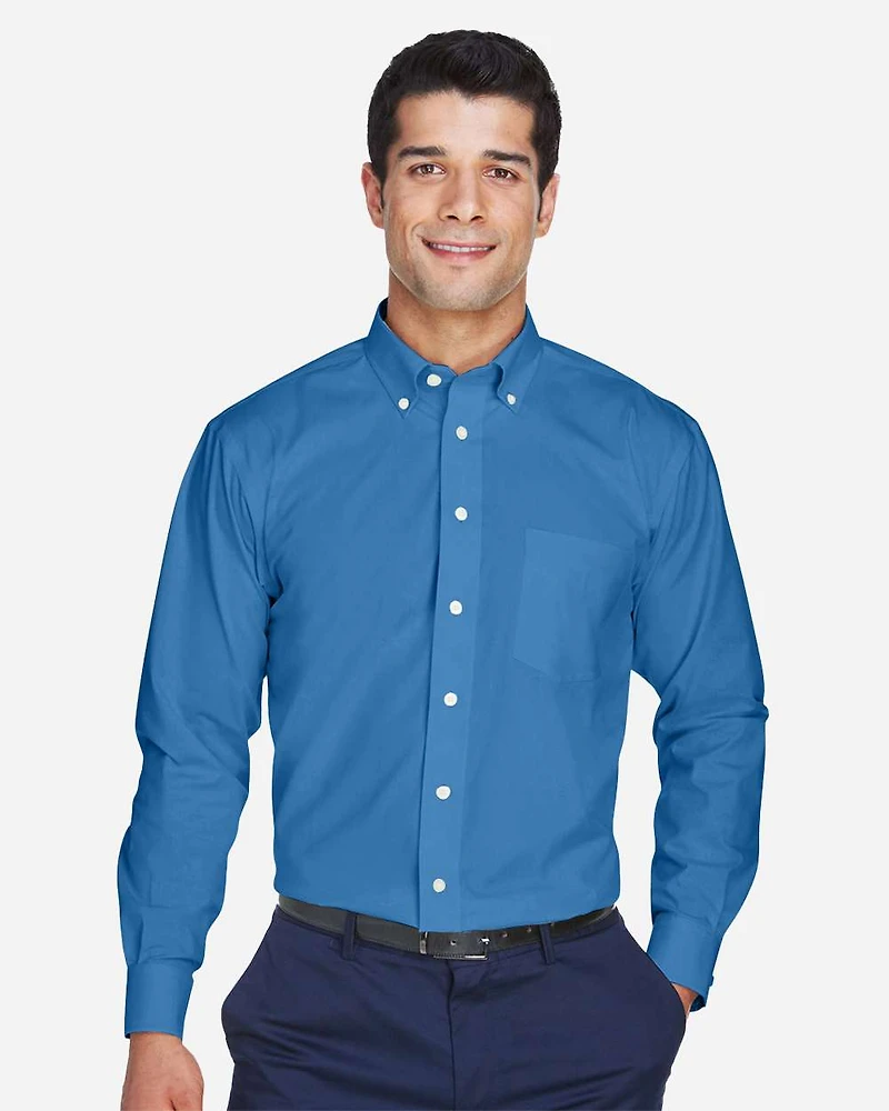 Men's Crown Collection® Oxford Woven Dress Shirt | T-Shirt Time