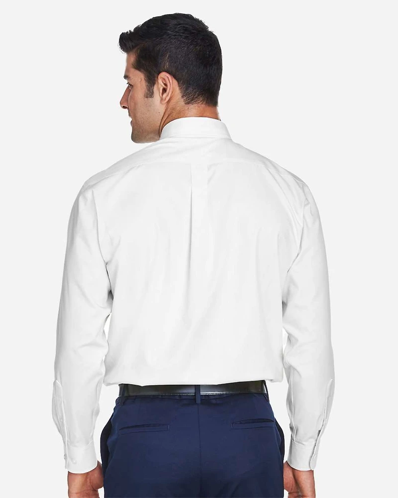 Chemise habillée tissée Oxford de la Collection Crown pour hommes | T-Shirt Time