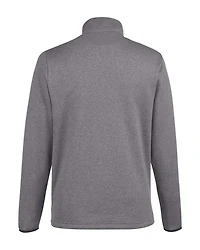 Men's Venture Heathered Stripe Quarter-Zip Pullover | T-Shirt Time