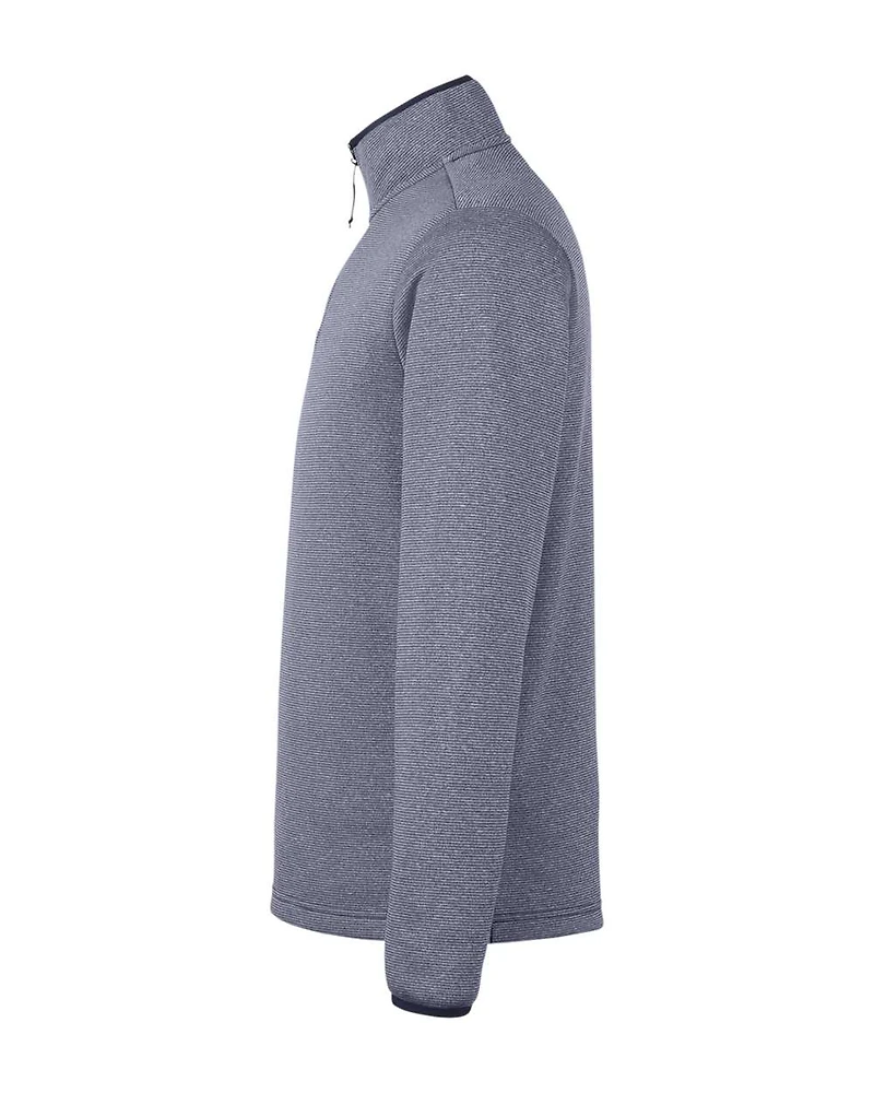 Men’s Venture Heathered Stripe Quarter-Zip Pullover