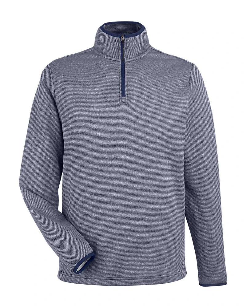 Men’s Venture Heathered Stripe Quarter-Zip Pullover