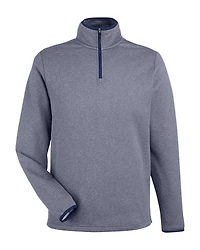Men’s Venture Heathered Stripe Quarter-Zip Pullover