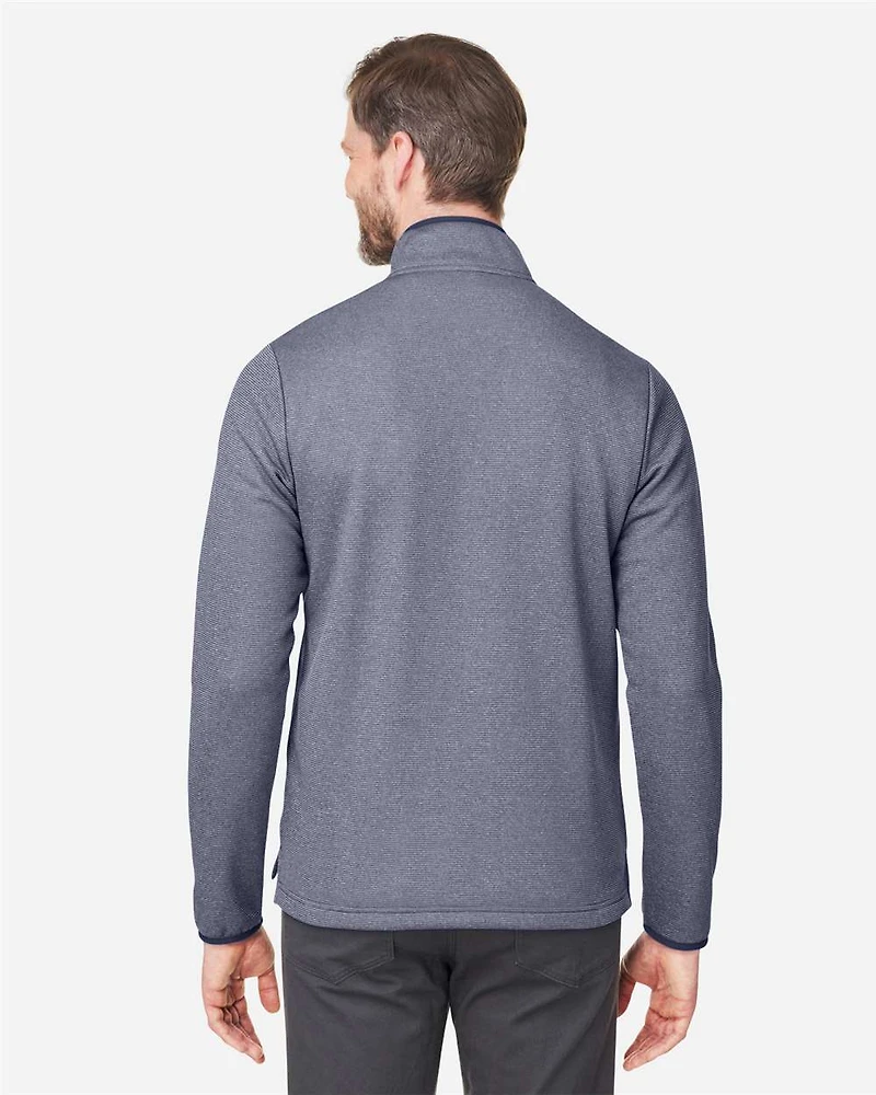 Men’s Venture Heathered Stripe Quarter-Zip Pullover