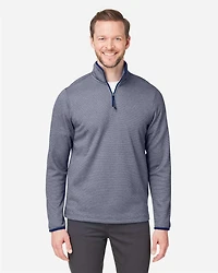 Men’s Venture Heathered Stripe Quarter-Zip Pullover